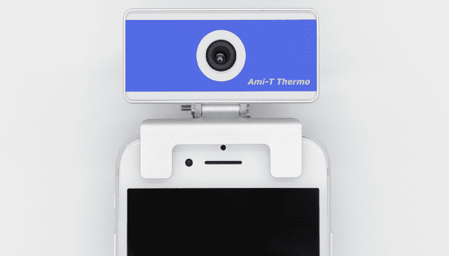 Ami-T サーモ iPhone装着 正面